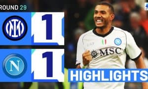 "Наполи" "Интер" майдонида мағлубиятдан қутулиб қолди (видео)