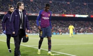 Усмон Дембеле яна жароҳат олди