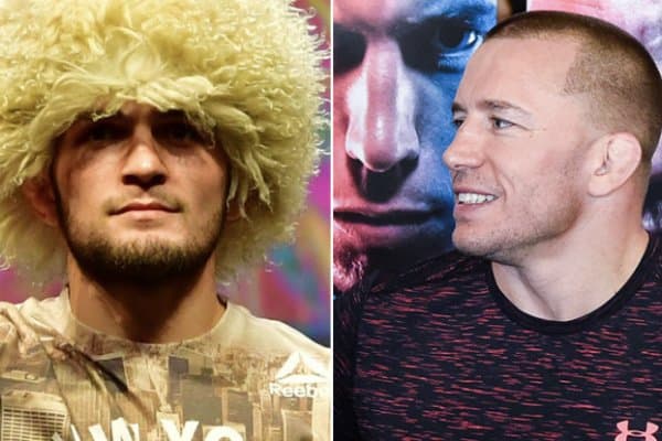 UFC жангчиси Хабиб Нурмагомедов ва Жорж Сен-Пьер тўқнашувида ким ғолиб бўлиши борасида ўз фикрини билдирди