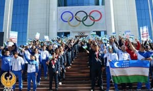 Ўзбекистон самбочилари иштирокида катта флешмоб ўтказилди