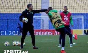 "Пахтакор"га қарши эртанги ўйин олдидан "Ал-Аҳли" расмий машғулот ўтказди (фоторепортаж)