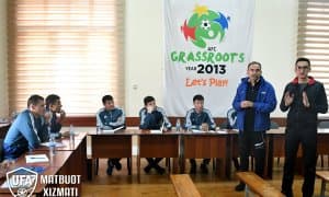 Тошкентда дарвозабонлар мураббийлари учун ОФКнинг Level-1 ўқув курслари бошланди