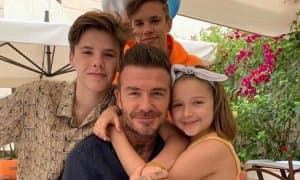 Бекхэмнинг ўғли отасини уялтирди