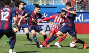 "Эйбар" - "Атлетико" 0:1 (видео)