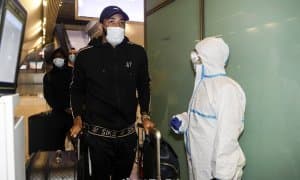 "Ухань" футболчилари шаҳарга қайтишди (фото)