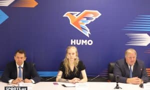 "Ҳумо" ҳоккей клуби янги мавсум олдидан матбуот анжумани ўтказди (фотогалерея)