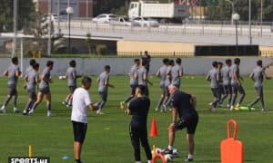 Европадаги легионерларимиз ҳам иштирок этган МТЖнинг бугунги машғулотидан фотогалерея