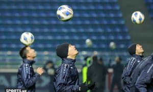 Ўзбекистон МТЖ Қозоғистонга қарши ўйин учун машғулотларни давом эттирмоқда, таркибда легионерлар бор (фотогалерея)