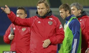 Карпин бошчилигидаги Россия МТЖ "Пахтакор" стадионида расмий машғулот ўтказди (фотогалерея)