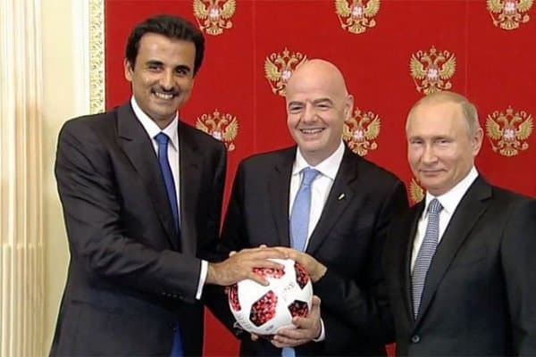 Россия жаҳон чемпионати эстафетасини Қатарга топширди (ФОТО)