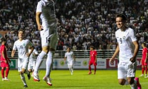 Қувонч, йиғи, кураш — олимпиячиларимиз Эрон устидан ғалаба қозониб, Осиё кубоги йўлланмасини нақд қилган ўйиндан фотогалерея