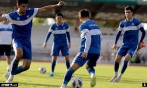 Ўзбекистон ОТЖнинг Эронга қарши расмий машғулотидан фоторепортаж