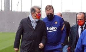 Лапорта Куманга кимларни майдонга туширишни уқтирди