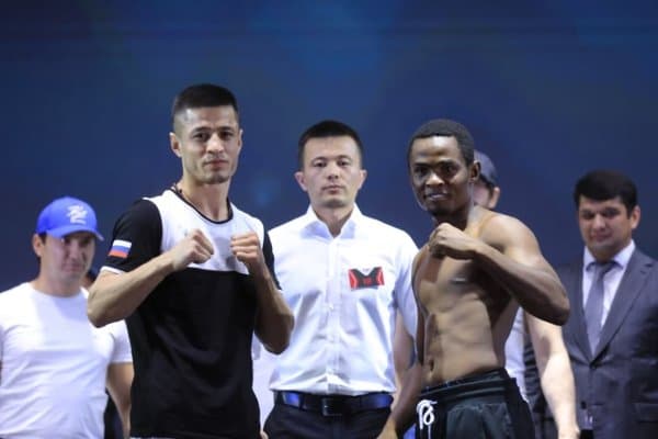 Шоҳжаҳон Эргашев - Женго Салиму: Жанг олдидан вазн ўлчаш ва "face to face" маросими бўлиб ўтди