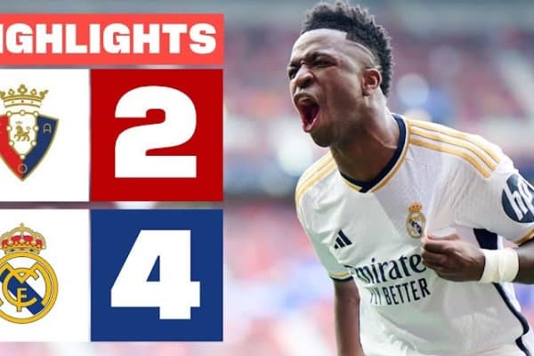 "Реал" сафарда "Осасуна" дарвозасига 4 та гол урди (видео)