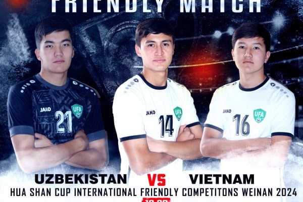 U20 Ўзбекистон терма жамоасининг Вьетнамга қарши учрашувини ЖОНЛИ ЭФИРда томоша қилинг