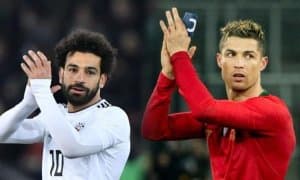 Муҳаммад Салоҳ Роналду ортидан бормоқда