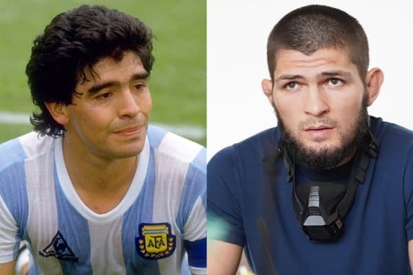 Ҳабиб Нурмагомедов Диего Марадонанинг хотирасига ҳурмат бажо келтирди