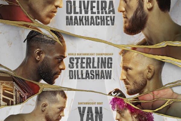 UFC 280: Oliveira vs. Makhachev турнирининг расмий юзма-юз дуэллар маросимидан лавҳалар (фото)