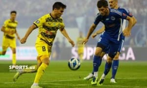 How did Irismetov react to the victory of Pakhtakor against Navbahor in the central game?