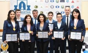 Шахмат Олимпиадаси иштирокчилари билан учрашув ташкил қилинди