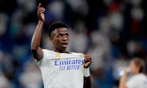 Винисиус "Реал" сафида охирги 4 ўйинда 4 та гол урди