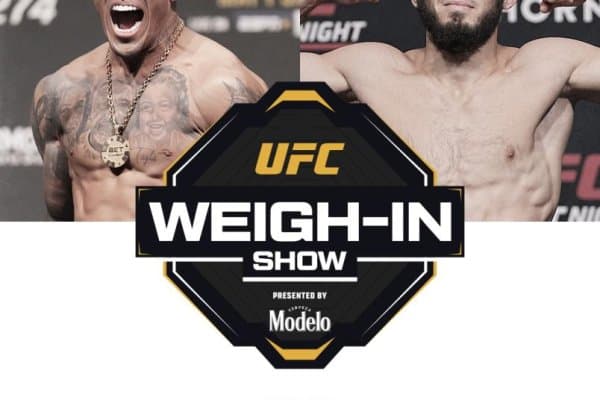 UFC 280 турнирининг расмий вазн ўлчаш маросими натижалари (видео)