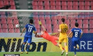 Австралия - Ўзбекистон учрашувининг биринчи бўлимидан фоторепортаж