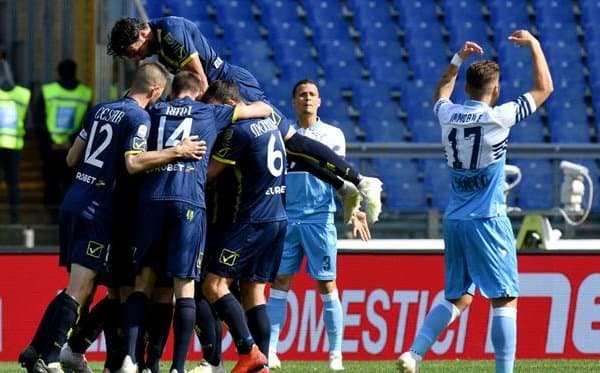 "Лацио" - "Кьево" 1:2 (видео)