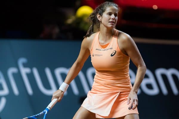 Юлия Гёргес жароҳат сабаб ўйинни давом эттира олмаган