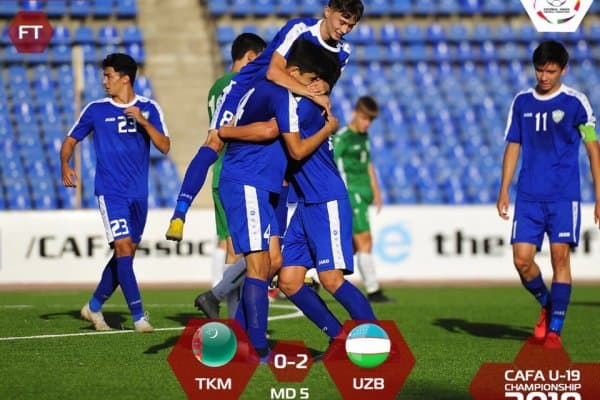 CAFA U-19 Championship 2019. Ўзбекистон бронза медалини қўлга киритди