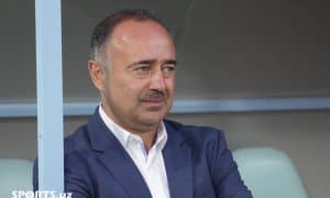 Тезкор хабар! Самвел Бабаян "Навбаҳор"да. У футболчиларга таништирилди