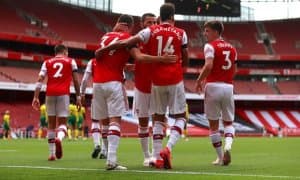 "Арсенал" ўз майдонида "Норвич"ни осонгина мағлуб этди