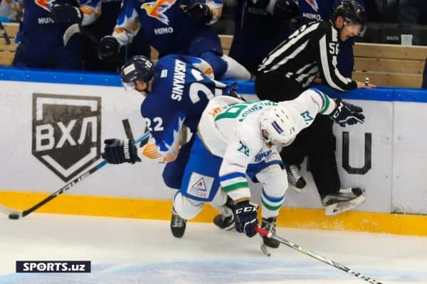 Бокс, хоккей ва ғалаба... "Ҳумо" аренадаги драматик "жанг"дан фоторепортаж