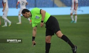 ФР: "Андижон" форварди ҳакамдан узр сўрадими?