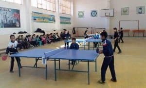 Жиззахда стол тенниси мусобақаси ўтказилди