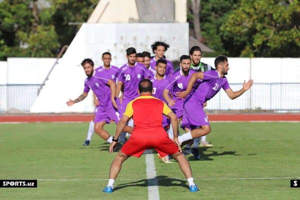 Эрон ОТЖнинг Ўзбекистонга қарши учрашувдан олдинги расмий машғулотидан фотолавҳалар