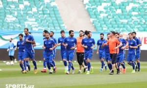 Сурия термаси Ўзбекистонга қарши ўйин олдидан машғулот ўтказди, Ҳарбин ва Ал Сома таркибда йўқ