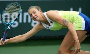 Каролина Плишкова ҳам тўхтади