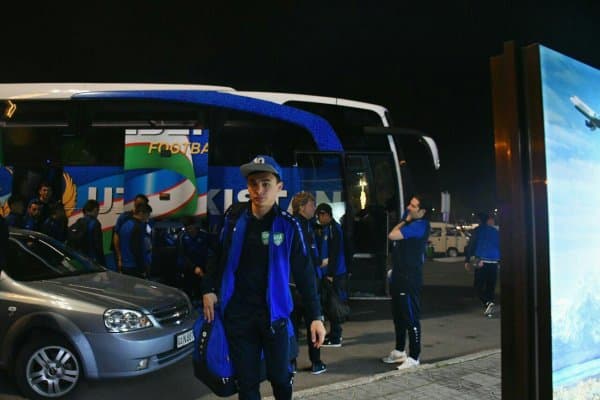 Ўзбекистон миллий терма жамоаси Хитойга йўл олди (фото)