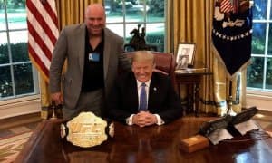 АҚШ президенти Дональд Трамп ва UFC раҳбари Дана Уайт нима ҳақида гаплашишган эди?