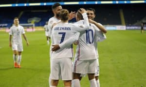 Гризманн пенальтидан тўп тепмаса ҳам бўлади