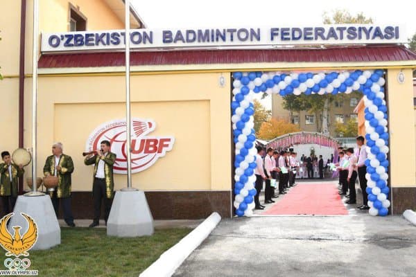Ўзбекистон бадминтон федерацияси янги спорт иншоотининг тантанали очилиш маросими бўлиб ўтди