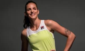 Теннис маликалари АҚШда ўзгача кўринишда суратга тушди