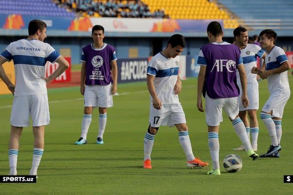 Ўзбекистон U-23 - Эрон U-23. Жамоалар машғулотларни якунлади (фото)