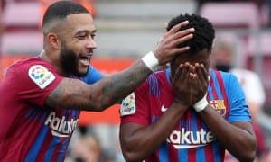 “Барса” майдонни кўзда ёш билан тарк этган Ансу Фати аҳволи ҳақида маълумот берди