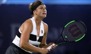 Латофатли Арина Соболенко яқинларини хурсанд қилмоқда