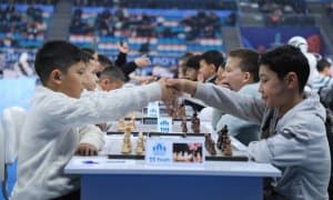 Молодые шахматисты соревнуются в Андижане