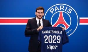 Расман! Хвича Кварацхелия ПСЖ футболчиси