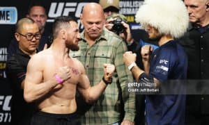 Мераб Двалишвили ва Умар Нурмагомедов "UFC 311" турниридан қанча гонорар олади?